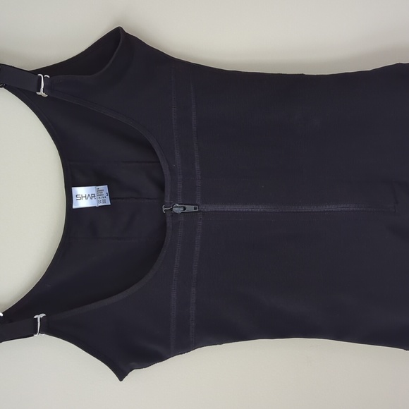 Shaperx Tummy Control Full Body Compression Shapewear MEDIUM Black Lace Floral - Picture 5 of 13